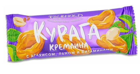 БАТОНЧИК КРЕМЛИНА ФИТ 30Г КУРАГА БЕЗ САХАРА