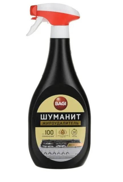 СРЕДСТВО ЧИСТЯЩЕЕ БАГИ КЛАССИК ШУМАНИТ 400МЛ ЖИРОУДАЛИТЕЛЬ СПРЕЙ