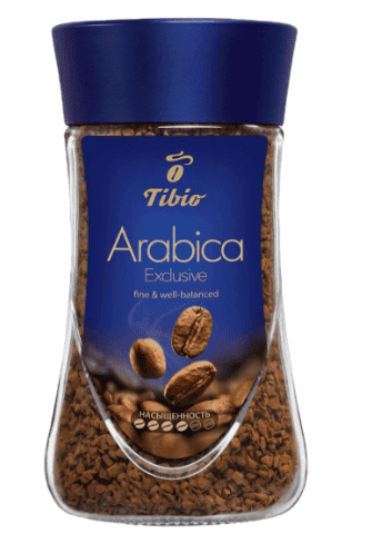 КОФЕ ТИБИО АРАБИКА ЭКСКЛЮЗИВ 47,5Г РАСТВОРИМЫЙ СУБЛИМИР СТ