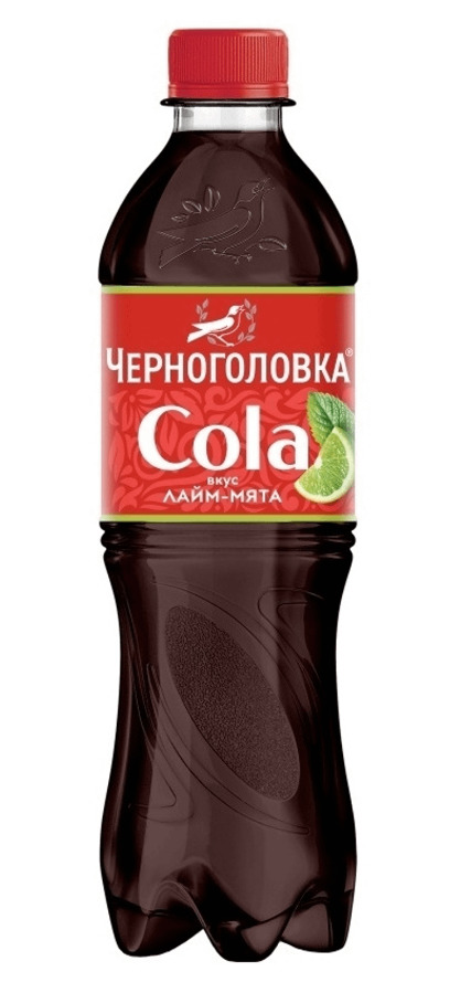 НАПИТОК Б/АЛК ЧЕРНОГОЛОВКА 0,5Л КОЛА СО ВКУСОМ ЛАЙМА И МЯТЫ СИЛЬНОГАЗ ПЭТ