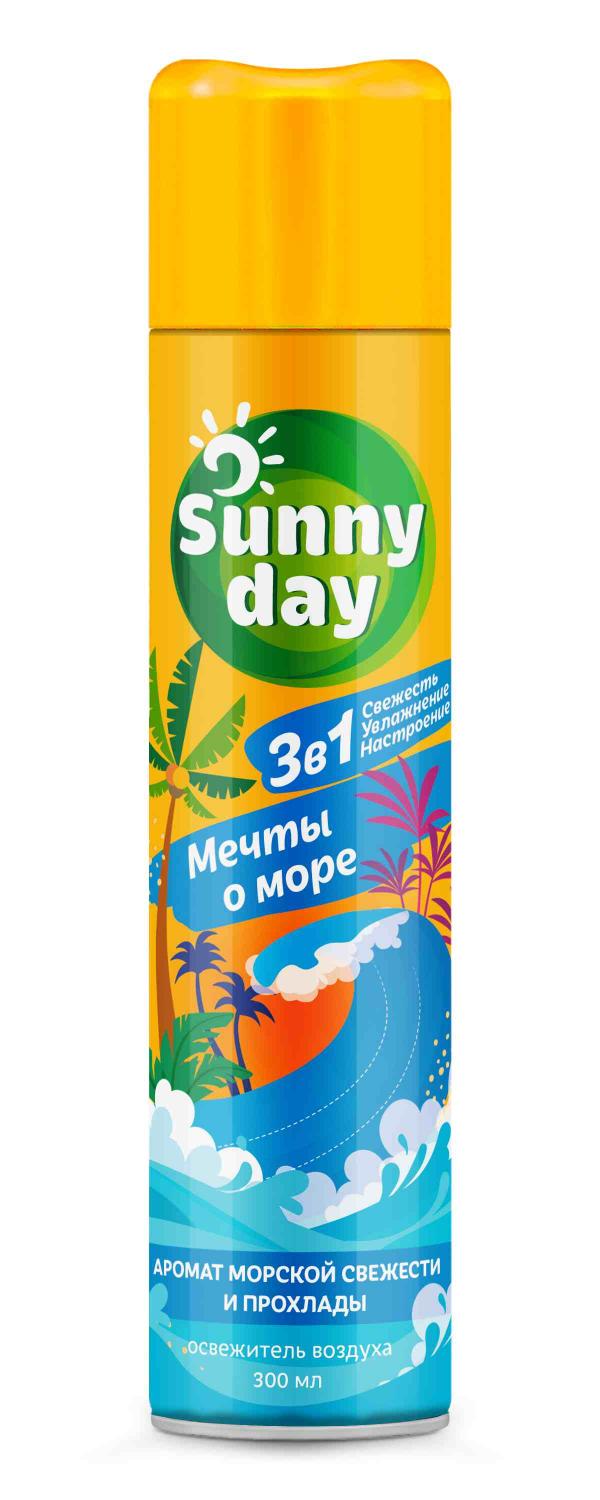 ОСВЕЖИТЕЛЬ ВОЗДУХА САННИ ДЕЙ 300МЛ МЕЧТЫ О МОРЕ