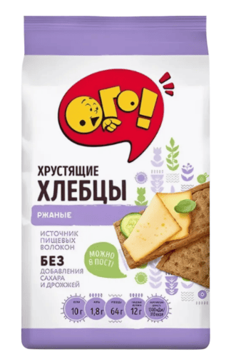 ХЛЕБЦЫ РЖАНЫЕ ОГО! 75Г