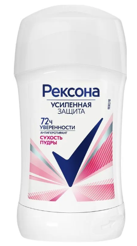 АНТИПЕРСПИРАНТ РЕКСОНА 40МЛ СУХОСТЬ ПУДРЫ КАРАНДАШ