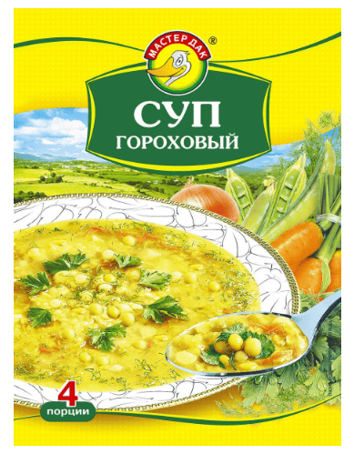 СУП МАСТЕР ДАК 60Г ГОРОХОВЫЙ ПАКЕТ