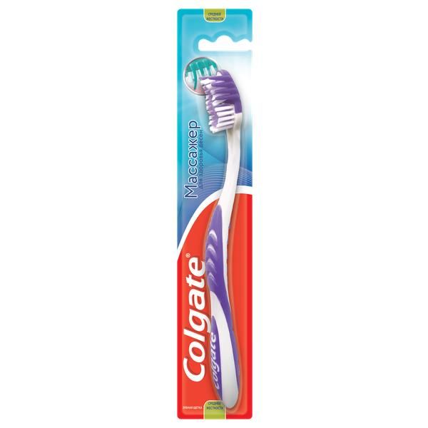 ЩЕТКА ЗУБНАЯ КОЛГЕЙТ МАССАЖЕР СРЕДНЯЯ