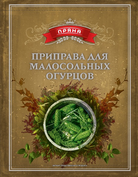 ПРИПРАВА ПРЯНА 30Г Д/МАЛОСОЛЬНЫХ ОГУРЦОВ