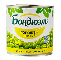ГОРОШЕК ЗЕЛЕНЫЙ БОНДЮЭЛЬ 212МЛ ЖБ