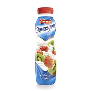 НАПИТОК ЙОГУРТНЫЙ ЭРМИГУРТ 1,2% 290Г КЛУБНИКА КИВИ