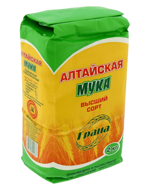 МУКА АЛТАЙ ГРАНА ГОСТ ВС 2КГ