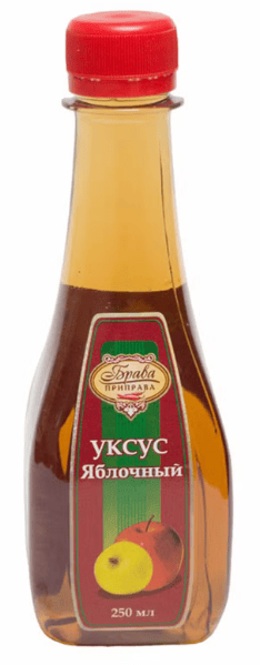 УКСУС ЯБЛОЧНЫЙ 6% 250МЛ