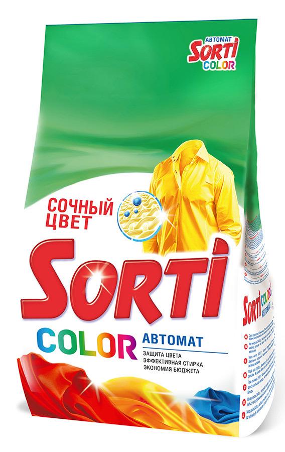 ПОРОШОК СОРТИ АВТОМАТ 3КГ КОЛОР