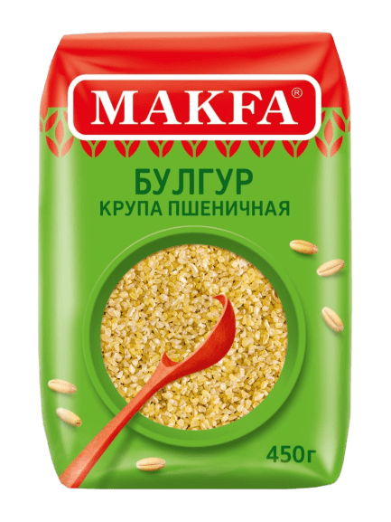 КРУПА МАКФА 450Г ПШЕНИЧНАЯ БУЛГУР