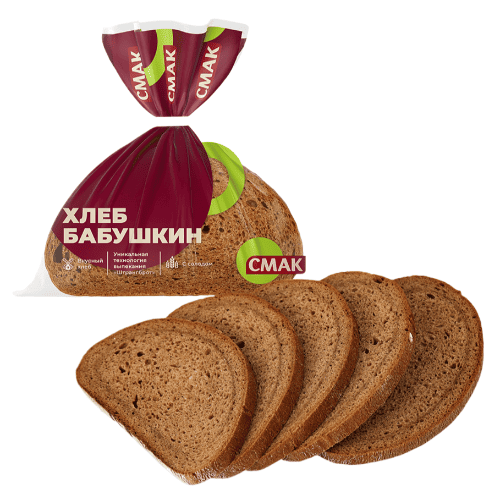 ХЛЕБ СМАК 300Г БАБУШКИН