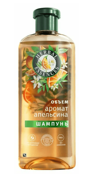 ШАМПУНЬ ХЕРБЕЛ ЭССЕНСЕС 350МЛ АРОМАТ АПЕЛЬСИНА