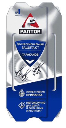 ЛОВУШКА ОТ ТАРАКАНОВ РАПТОР 1ШТ КЛЕЕВАЯ