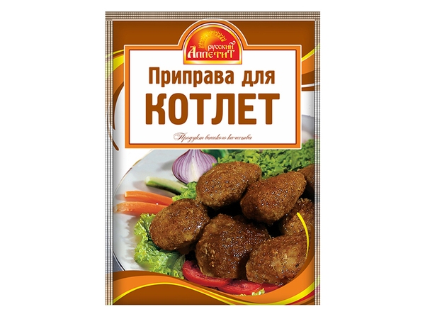 ПРИПРАВА РУССКИЙ АППЕТИТ 15Г Д/ФАРША И КОТЛЕТ