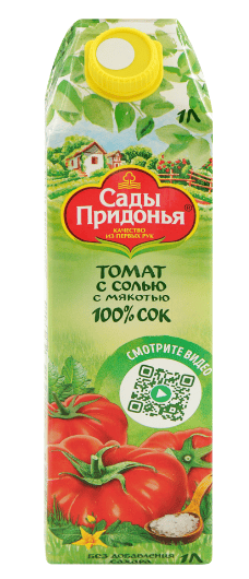 СОК САДЫ ПРИДОНЬЯ 1Л ТОМАТНЫЙ
