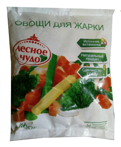 ЗАМОРОЗКА ОВОЩНАЯ ЛЕСНОЕ ЧУДО 400Г ОВОЩИ ДЛЯ ЖАРКИ