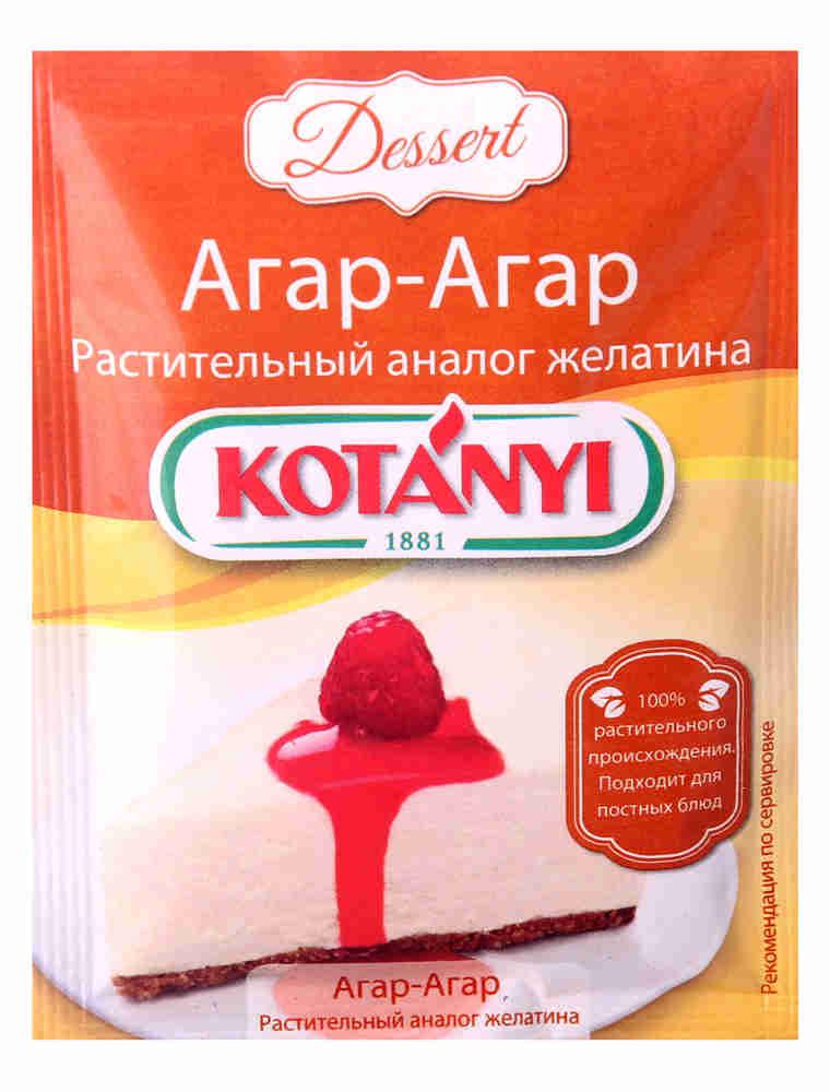 ПРИПРАВА КОТАНИ 10Г АГАР-АГАР ПАКЕТ