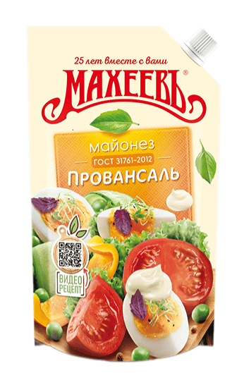 МАЙОНЕЗ МАХЕЕВЪ 380Г ПРОВАНСАЛЬ КЛАССИК 72% Д/ПАК С ДОЗАТОРОМ