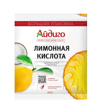 КИСЛОТА ЛИМОННАЯ АЙДИГО 250Г