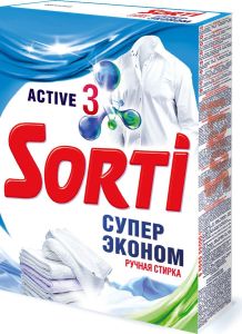 ПОРОШОК СОРТИ 350Г СУПЕР ЭКОНОМ