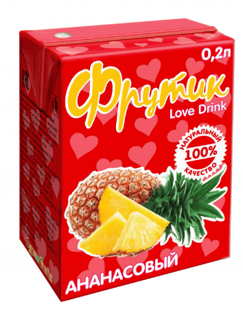 НАПИТОК ФРУТИК 0,2Л АНАНАСОВЫЙ