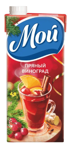 МОЙ 0,95Л НАПИТОК ВИНОГРАДНЫЙ С АРОНИЕЙ АПЕЛЬС С АРОМАТ ИМБИРЯ КОРИЦЫ ГВОЗДИКИ