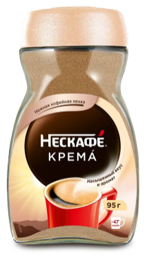 КОФЕ НЕСКАФЕ КЛАССИК КРЕМА 95Г СТ