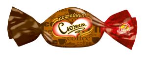 КОНФЕТЫ СЛАВЯНКА КОФЕЙНЫЙ СЮЖЕТ КГ