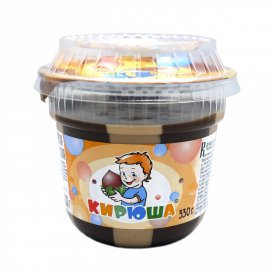 ПАСТА ШОКОЛАДНАЯ КИРЮША 330Г ОРЕХОВАЯ
