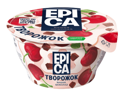 ДЕСЕРТ ТВОРОЖНЫЙ ЭПИКА ФЛАВОРИТЕ 130Г ВИШНЯ ШОКОЛАД 8,1% СТ