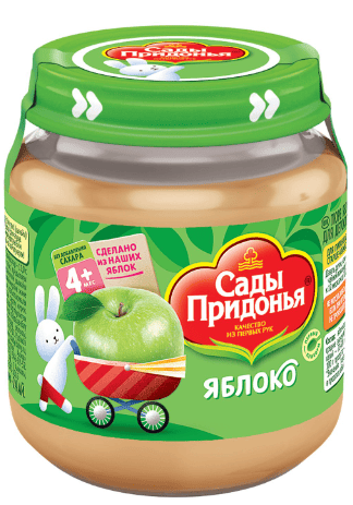 ПЮРЕ САДЫ ПРИДОНЬЯ 120Г ЯБЛОКО СТ