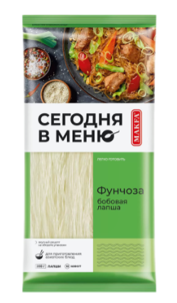 ЛАПША БОБОВАЯ МАКФА 200Г ФУНЧОЗА