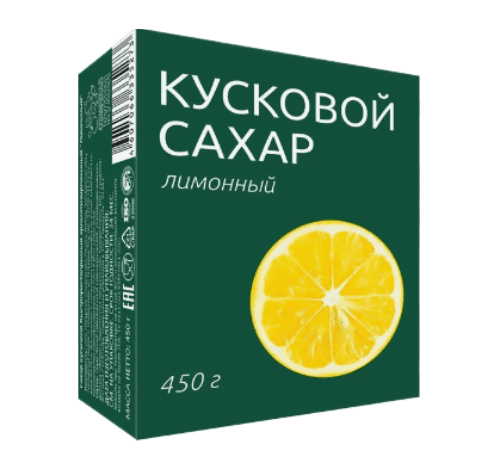 САХАР-РАФИНАД ОТЛИЧНАЯ КУХНЯ 450Г ЛИМОННЫЙ