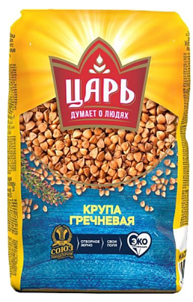 КРУПА ГРЕЧНЕВАЯ ЦАРЬ 800Г МЯГ/УП