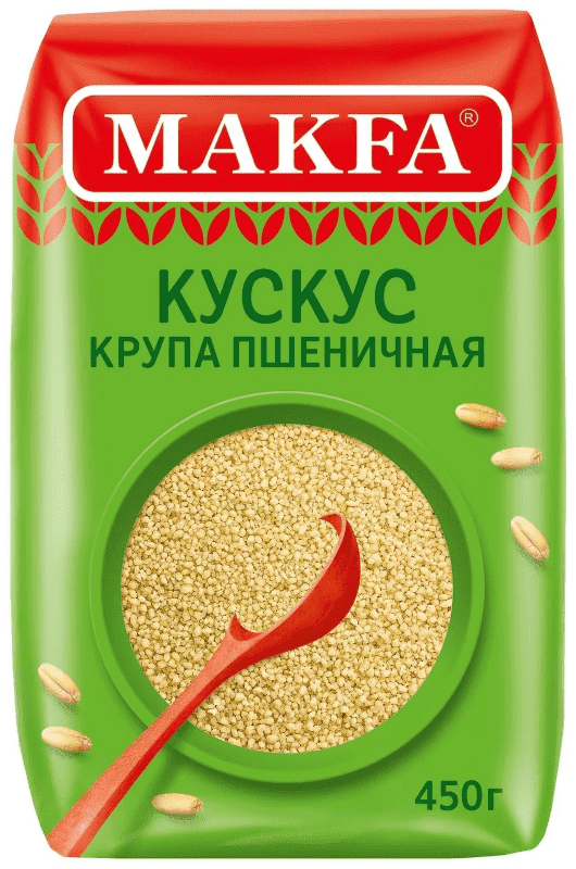 КРУПА МАКФА 450Г ПШЕНИЧНАЯ КУСКУС