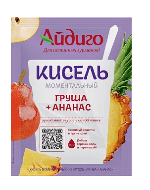 КИСЕЛЬ АЙДИГО 30Г ГРУША АНАНАС