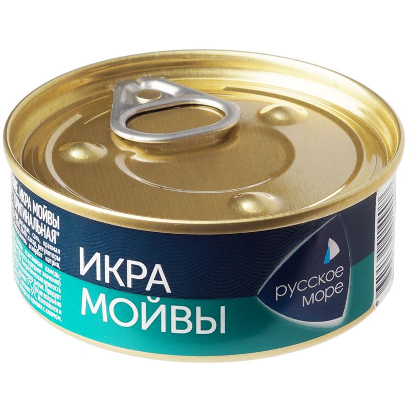 ИКРА МОЙВЫ РУССКОЕ МОРЕ 100Г ДЕЛИКАТЕСНАЯ ЛЮКС ОРИГИНАЛЬНАЯ