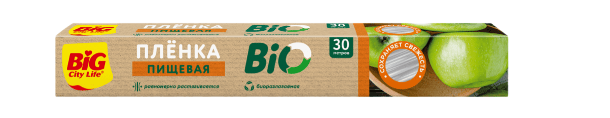 ПЛЕНКА ПИЩЕВАЯ БИГ СИТИ БИО 30М