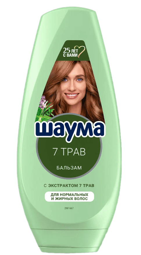 БАЛЬЗАМ Д /ВОЛОС ШАУМА 300МЛ СЕМЬ ТРАВ
