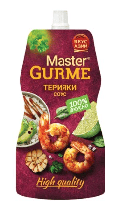 СОУС МАСТЕР ГУРМЭ 200МЛ ТЕРИЯКИ Д/ПАК