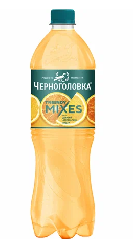 НАПИТОК Б/АЛК ЧЕРНОГОЛОВКА 1Л СО ВКУСОМ ДИКОГО АПЕЛЬСИНА И ЮДЗУ СИЛЬНОГАЗ ПЭТ