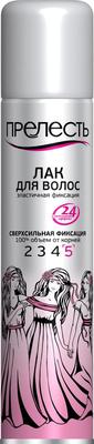 ЛАК Д/ВОЛОС ПРЕЛЕСТЬ 200МЛ СВЕРХСИЛЬНАЯ ФИКСАЦИЯ