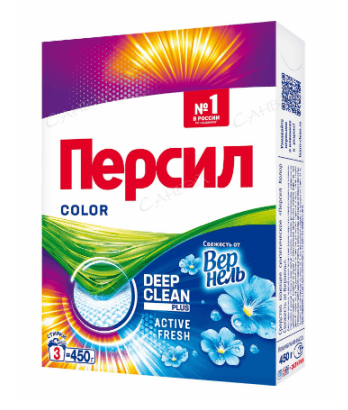 ПОРОШОК ПЕРСИЛ 450Г АВТОМАТ КОЛОР СВЕЖЕСТЬ ОТ ВЕРНЕЛЬ