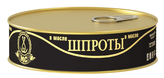 ШПРОТЫ МОРСКОЕ СОДРУЖЕСТВО 160Г БАЛТИЙСКИЕ В МАСЛЕ ЖБ