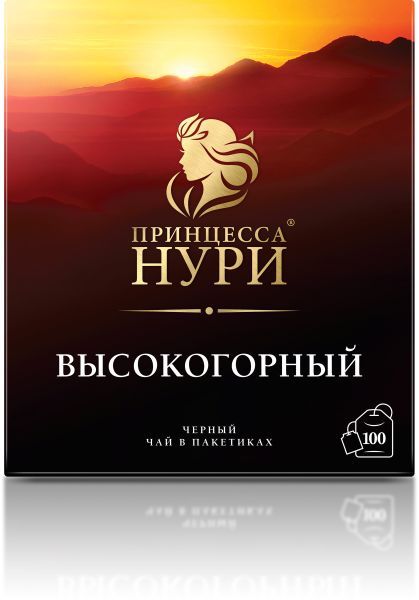 ЧАЙ ПРИНЦЕССА НУРИ ПАКЕТ 2Г*100 ДУБЛЬ ВЫСОКОГОРНЫЙ ЛИСТОВОЙ С/ЯРЛ