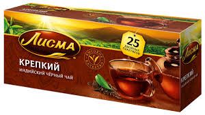 ЧАЙ ЛИСМА ПАКЕТ 2Г*25 КРЕПКИЙ ИНДИЙСКИЙ