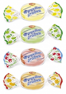КАРАМЕЛЬ РОТФРОНТ ФРУКТЫ ЯГОДКИ КГ МИКС