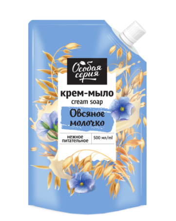 МЫЛО-КРЕМ ОСОБАЯ СЕРИЯ 500МЛ ОВСЯНОЕ МОЛОЧКО ЗАПАСНОЙ БЛОК